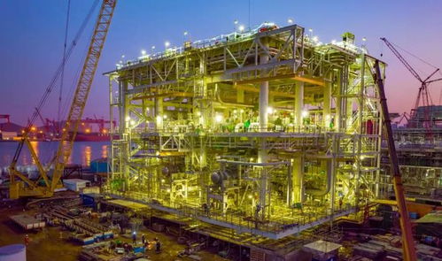 海油工程交付全球首例一體化建造lng工廠首個核心工藝模塊