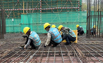 開足馬力,中國一冶深圳公司多個項目沖刺二季度