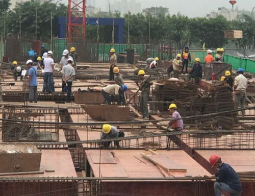 新征程丨重慶分公司金隅新都會工程英姿初現